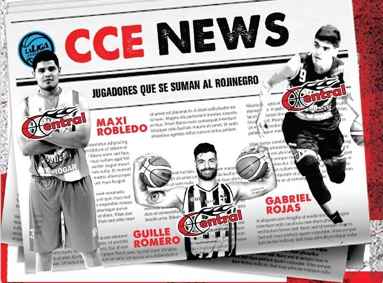 Robledo, Romero y Rojas se suman a Central