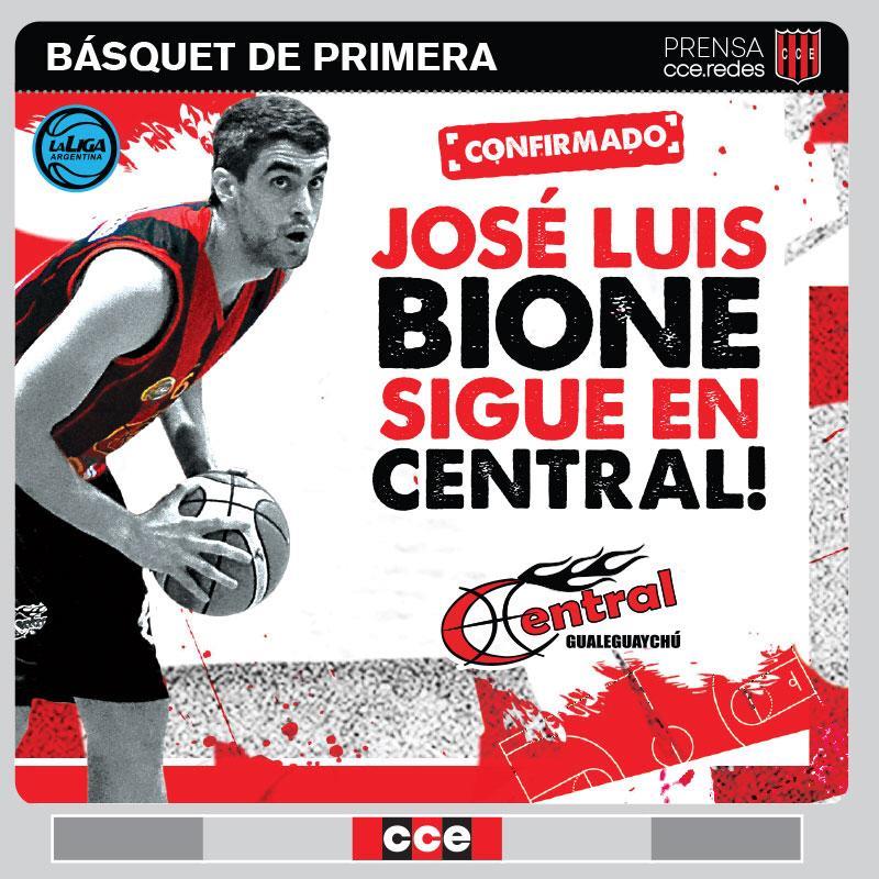 José Bione es el sexto confirmado en Central Entrerriano