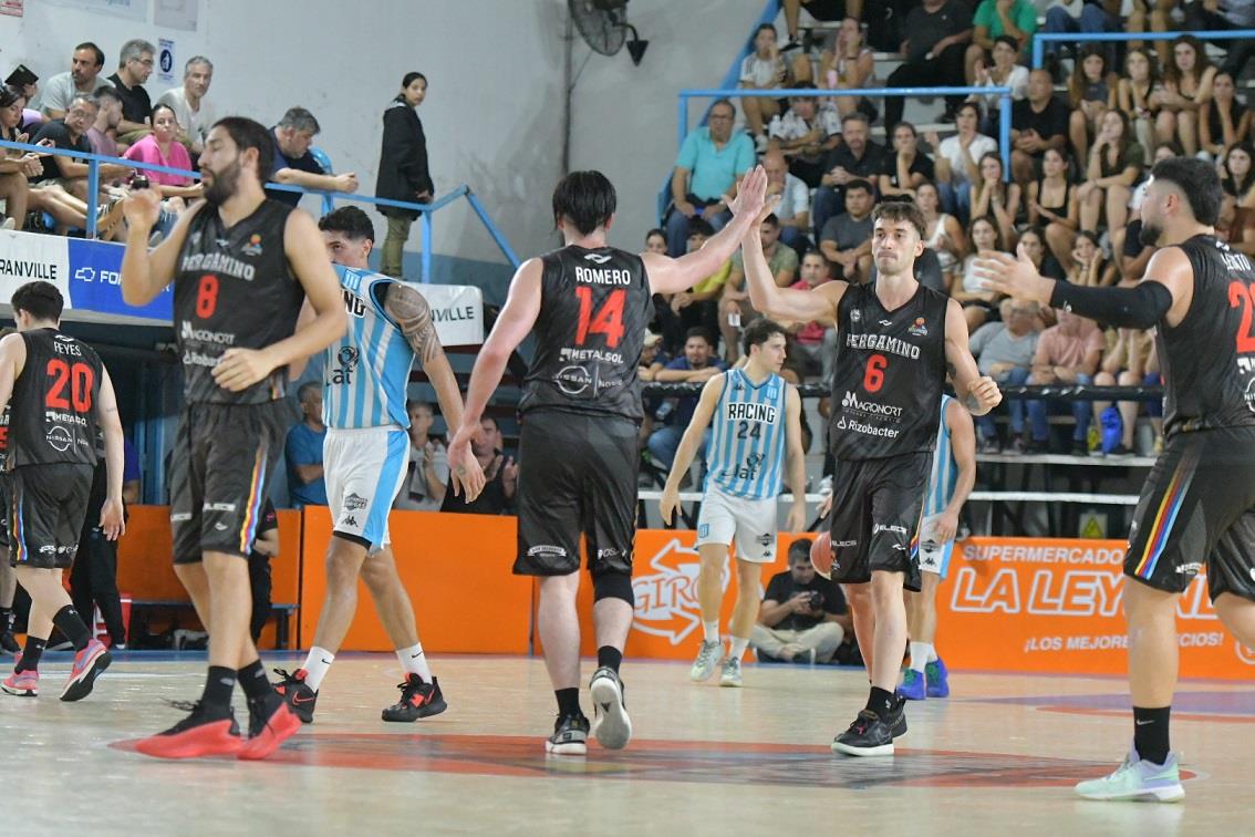 Pergamino Basquet se quedó con el primer juego ante Racing