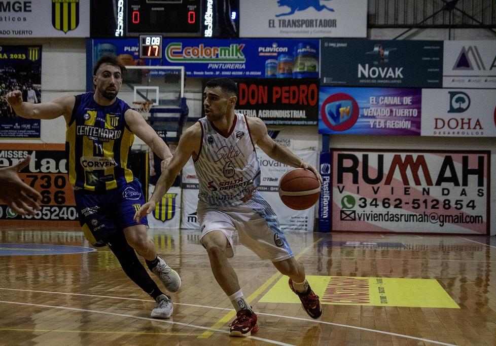 Salta Basket dio el golpe en Venado Tuerto y pasó de ronda
