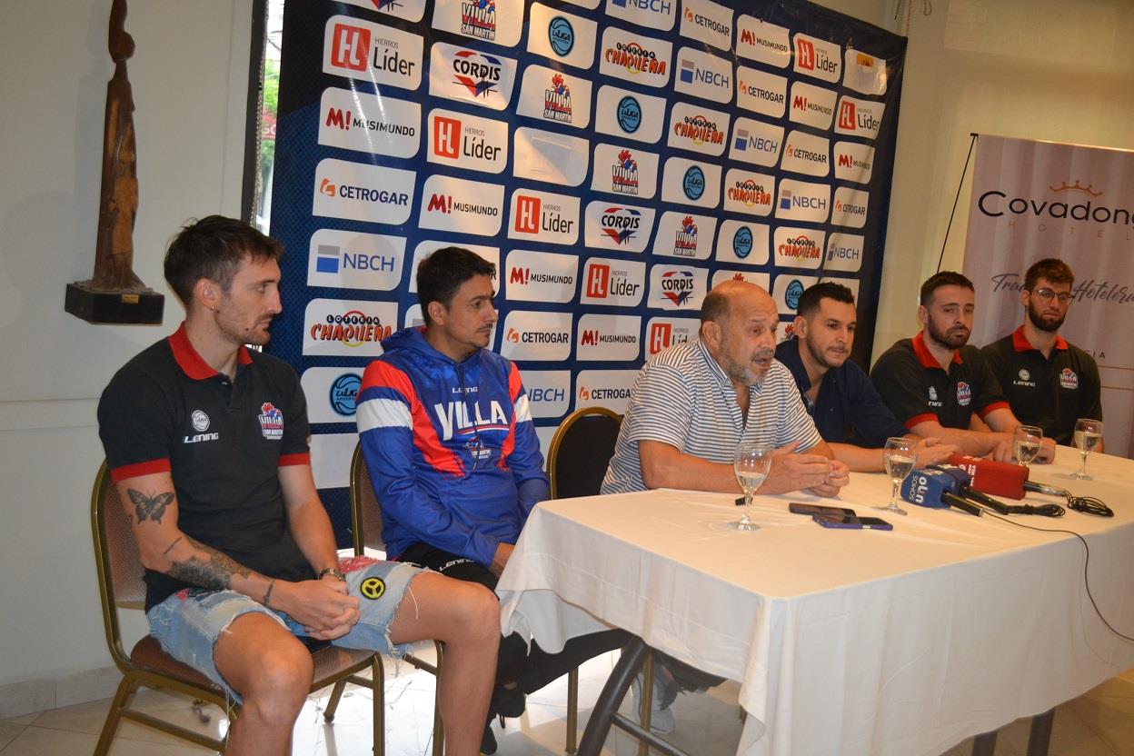 Villa San Martín presentó la serie de cuartos de final