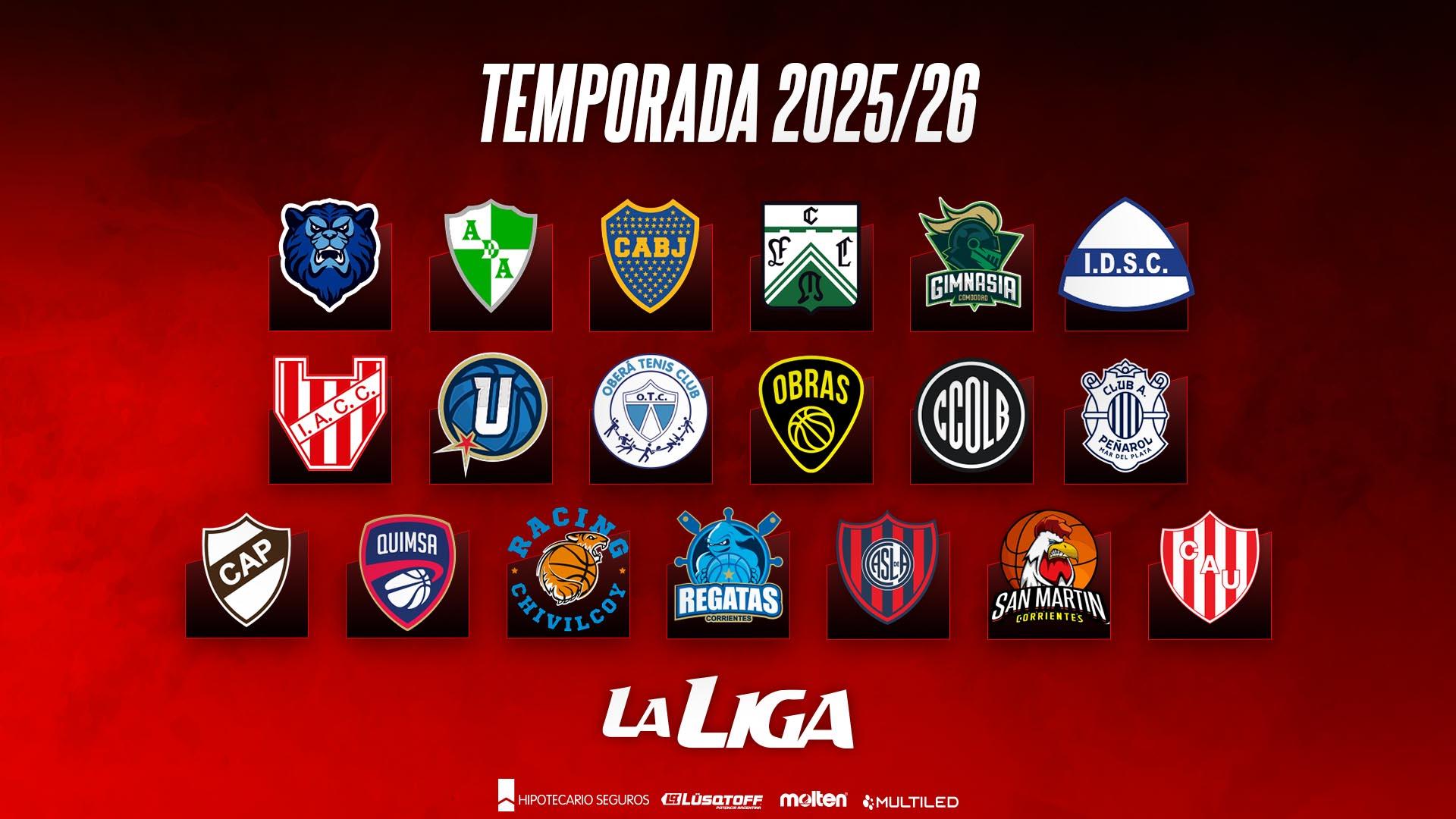 Todo listo para La Liga Nacional 2025/26: Así se jugará