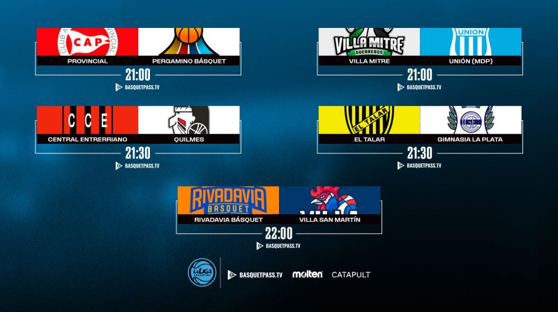 La Sur se pone al día en un viernes de cinco juegos