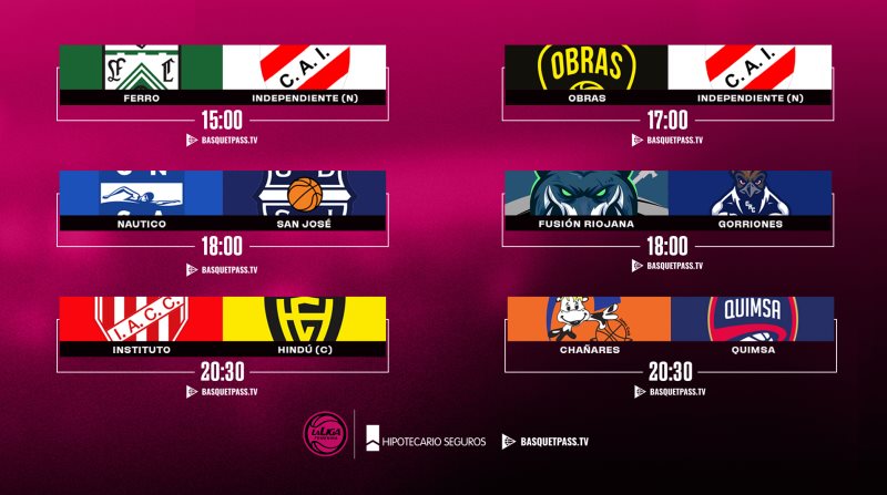 Último domingo con seis partidos