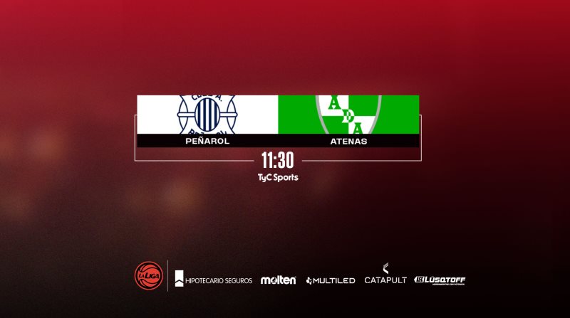 Peñarol y Atenas, frente a frente en la mañana del sábado