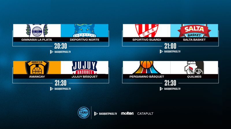 Punteros y escoltas en acción para una jornada de cuatro juegos