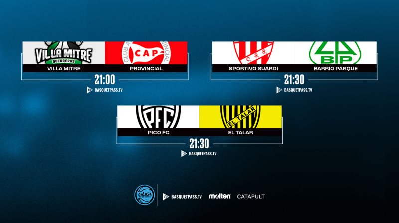 El último fin de semana de acción comienza con tres partidos