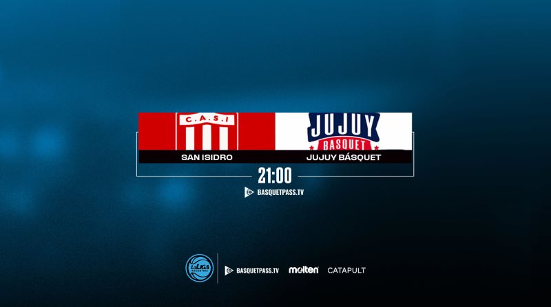 San Isidro - Jujuy Básquet, la gran propuesta del sábado