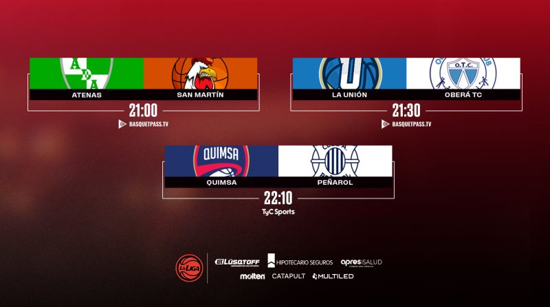 Tres partidos para abrir la semana de Liga Nacional