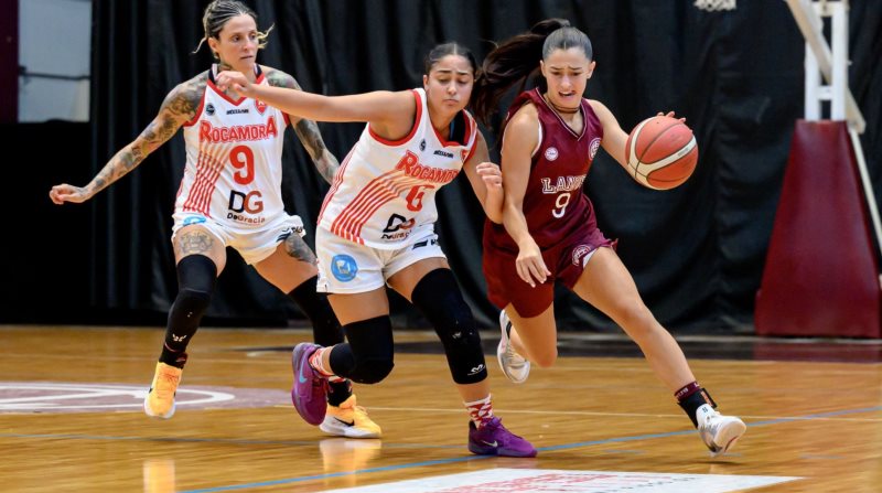 Lanús volvió a sumar en la Liga Femenina tras imponerse a Rocamora.