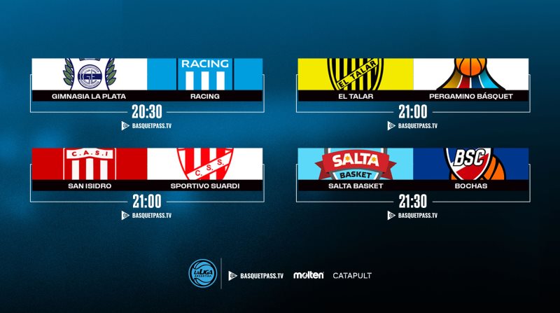 Dos duelos por conferencia para este sábado