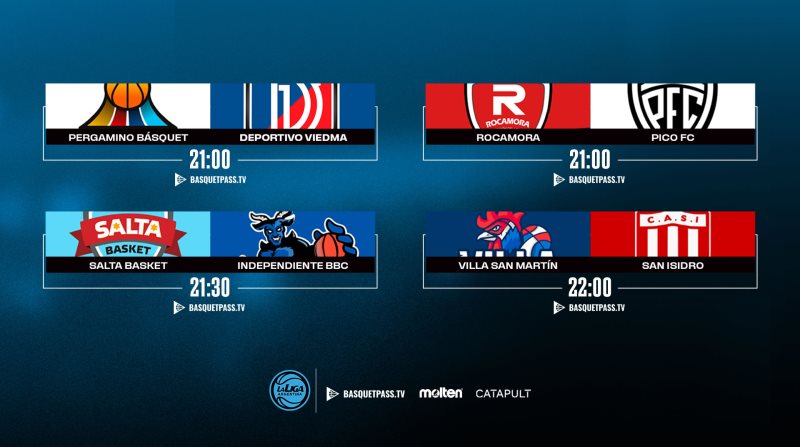 Continúa la acción con una jornada de cuatro partidos