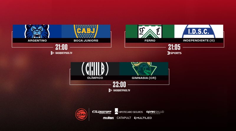 Noche de básquet por triplicado en La Liga Nacional