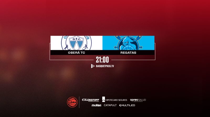 Oberá-Regatas, un cruce entre protagonistas en racha