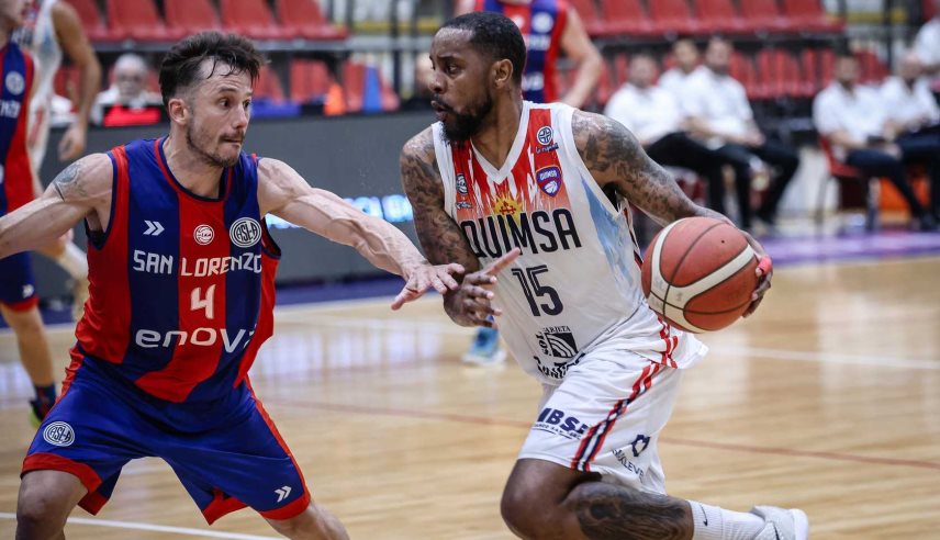 Agónico triunfo de Quimsa ante San Lorenzo