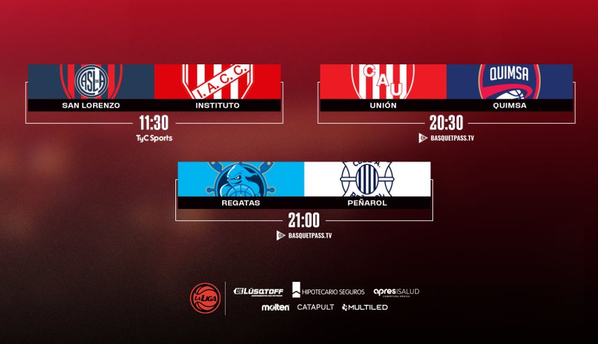 Tres duelos animan el sábado de La Liga Nacional