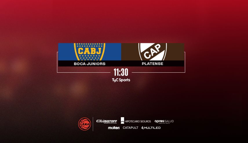 Boca y Platense, frente a frente en la mañana del domingo