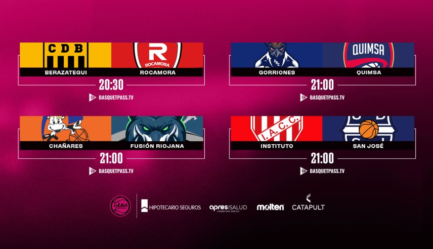 Una noche cargada con cuatro partidos