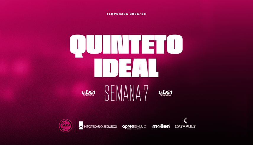 Quinteto ideal en la séptima semana de La Liga Femenina 2026