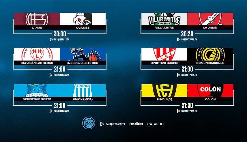 Super domingo imperdible de seis partidos