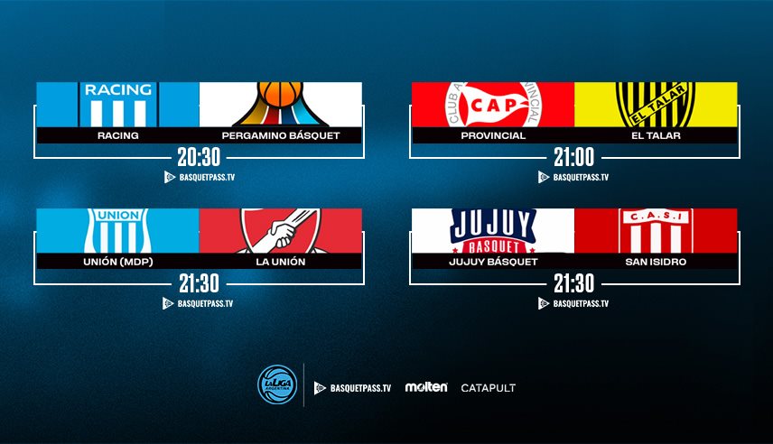 Los punteros a la cancha en un viernes de cuatro partidos