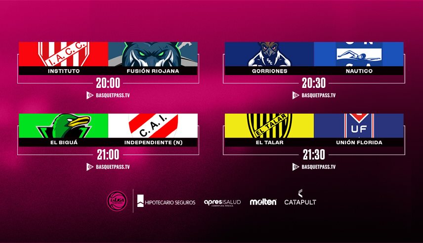 Poker de partidos para un domingo clave en la fase regular