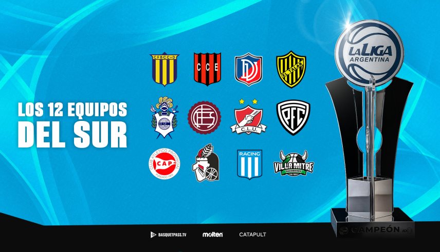 Confirmados los doce clasificados a la postemporada por la Conferencia Sur