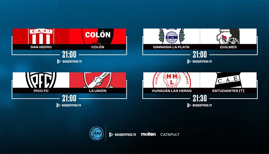 Noche de rivales directos en el pelotón de arriba de la Sur