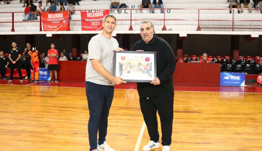 Reconocimiento de Rocamora a Fabián Borro