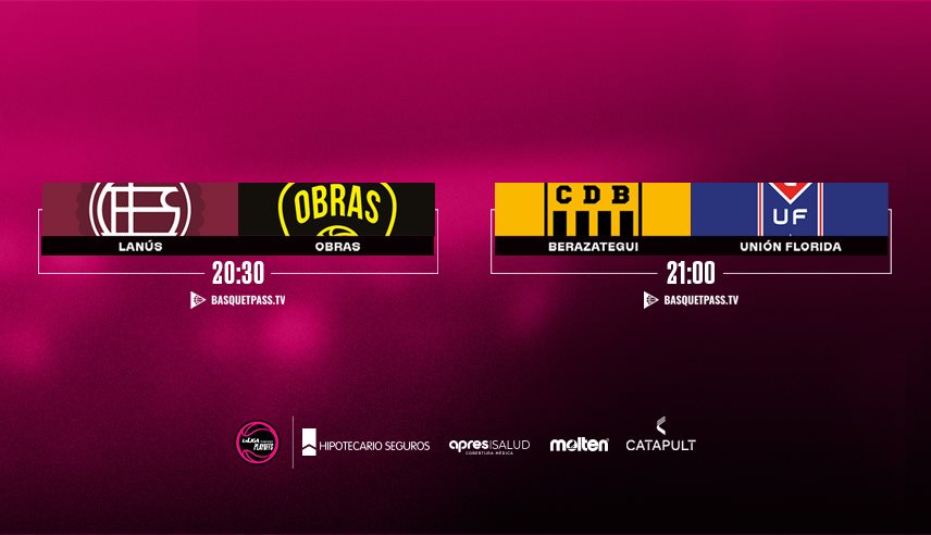 Doble propuesta para una nueva noche de playoffs