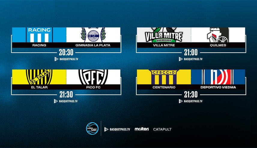 Terceros juegos en la Reclasificación de la Sur