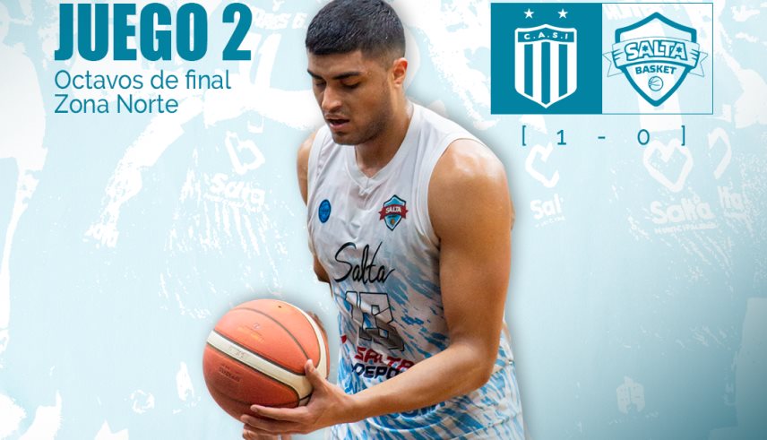 Juego 2: Salta Basket busca el empate en San Francisco