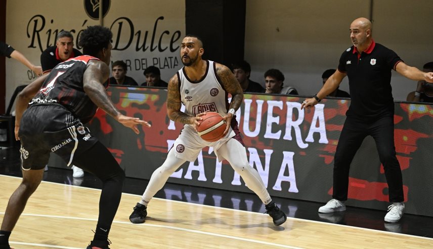 Lanús piso fuerte en Mar del Plata y barrió la serie