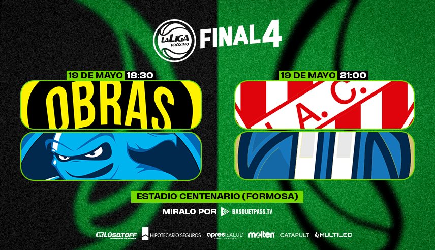 Formosa será la sede del Final Four de La Liga Próximo