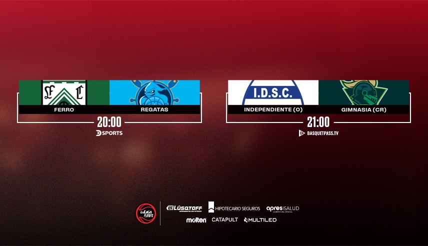 Cuartos de final: Ferro recibe a Regatas y Gimnasia visita a Independiente