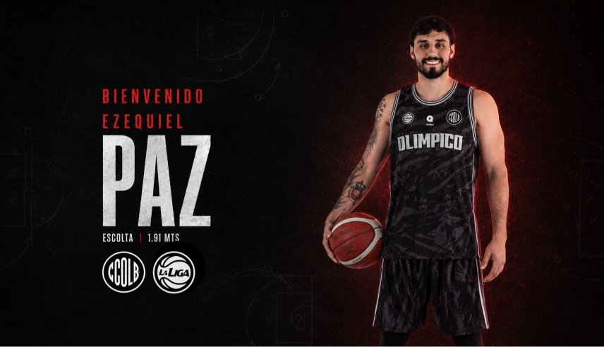 Ezequiel Paz es nuevo jugador de Olímpico 