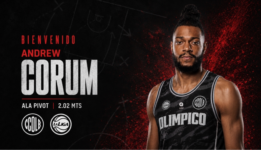 Andrew Corum se suma a Olímpico