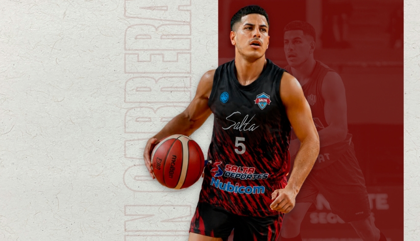 Martín Cabrera, otro refuerzo de jerarquía para Salta Basket