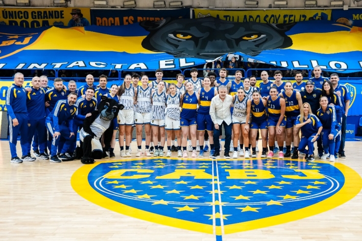Una noche inolvidable en La Bombonerita: Boca presentó sus planteles - Imagen 3