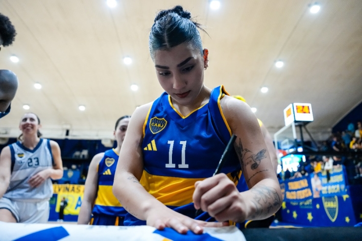 Una noche inolvidable en La Bombonerita: Boca presentó sus planteles - Imagen 12