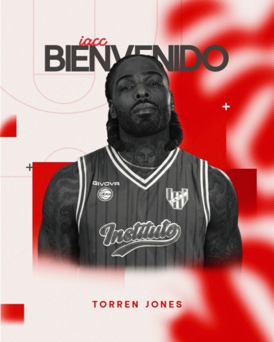 Torren Jones se suma a Instituto - Imagen 1