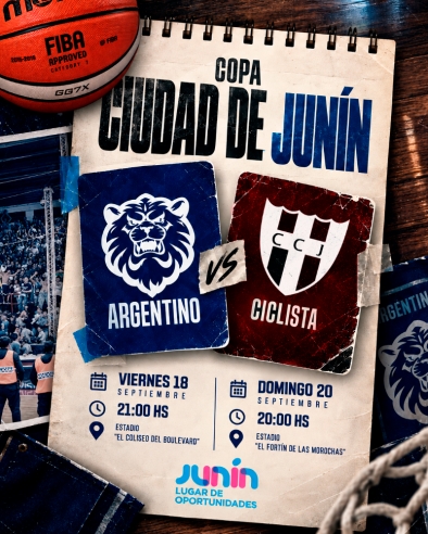Argentino y Ciclista se reencuentran en Junín - Imagen 1