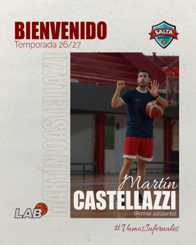 Martín Castellazzi, una pasión por el básquet que se convirtió en profesión - Imagen 1