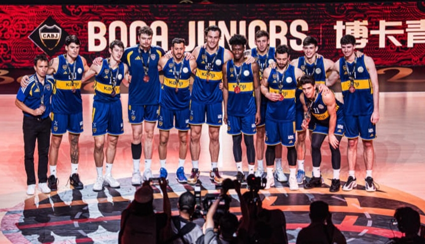 Boca al podio de la Copa Intercontinental FIBA