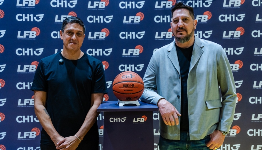 CH1 presentó la pelota oficial de La Liga Femenina - Imagen 1