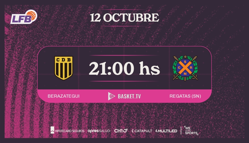 Berazategui recibe a Regatas en la continuidad de la Liga Femenina
