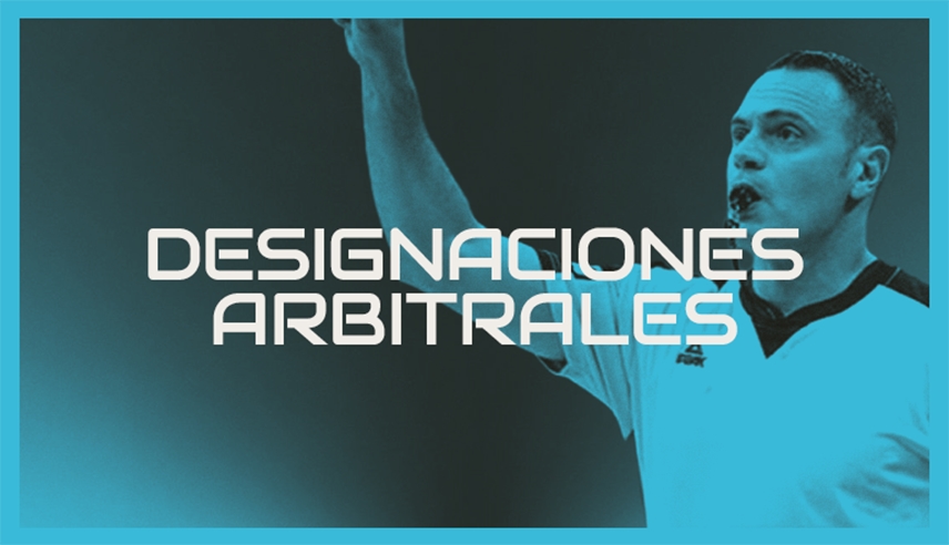 Designaciones arbitrales