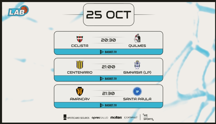 Domingo de tres partidos con acción en ambas conferencias