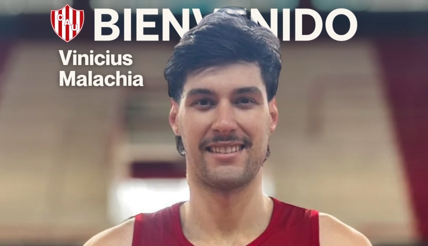 Unión fichó a Vinicius Malachia